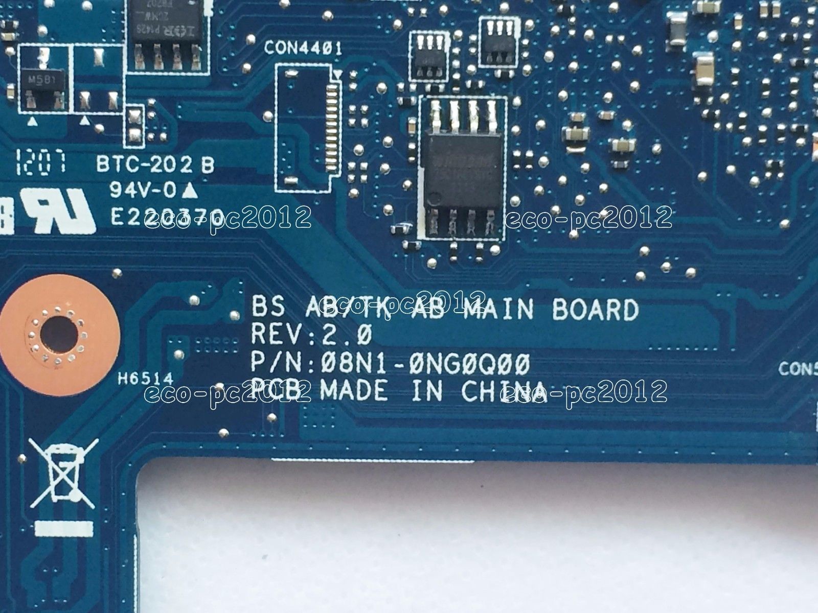 Toshiba Satellite C670D C675D AMD E-300 Hauptplatine H000036160 08N1-0NG0J00
